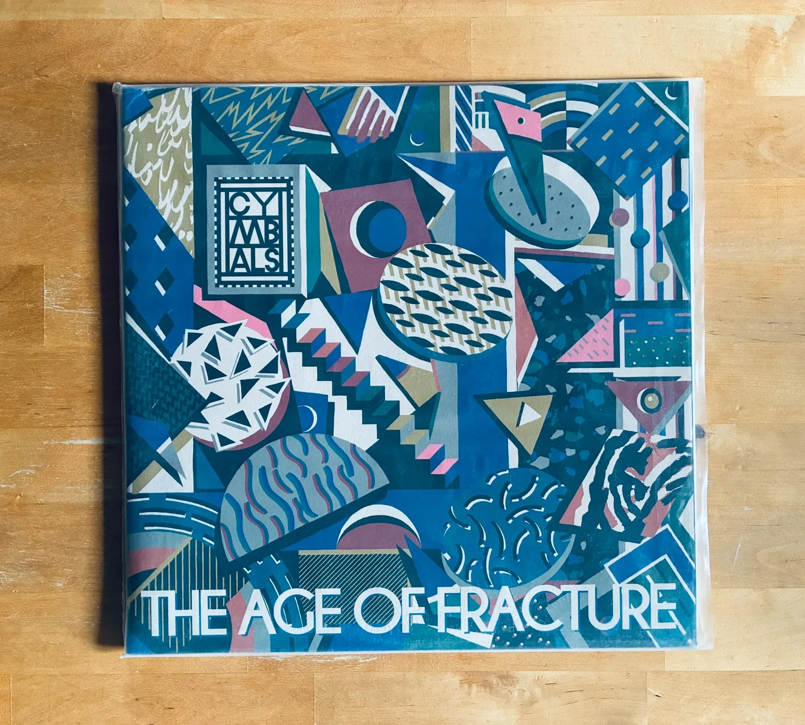 Double disque  vinyle 33T Gatefold Cymbals Age of Fracture.